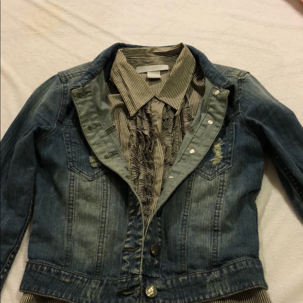 Shirt and jacket